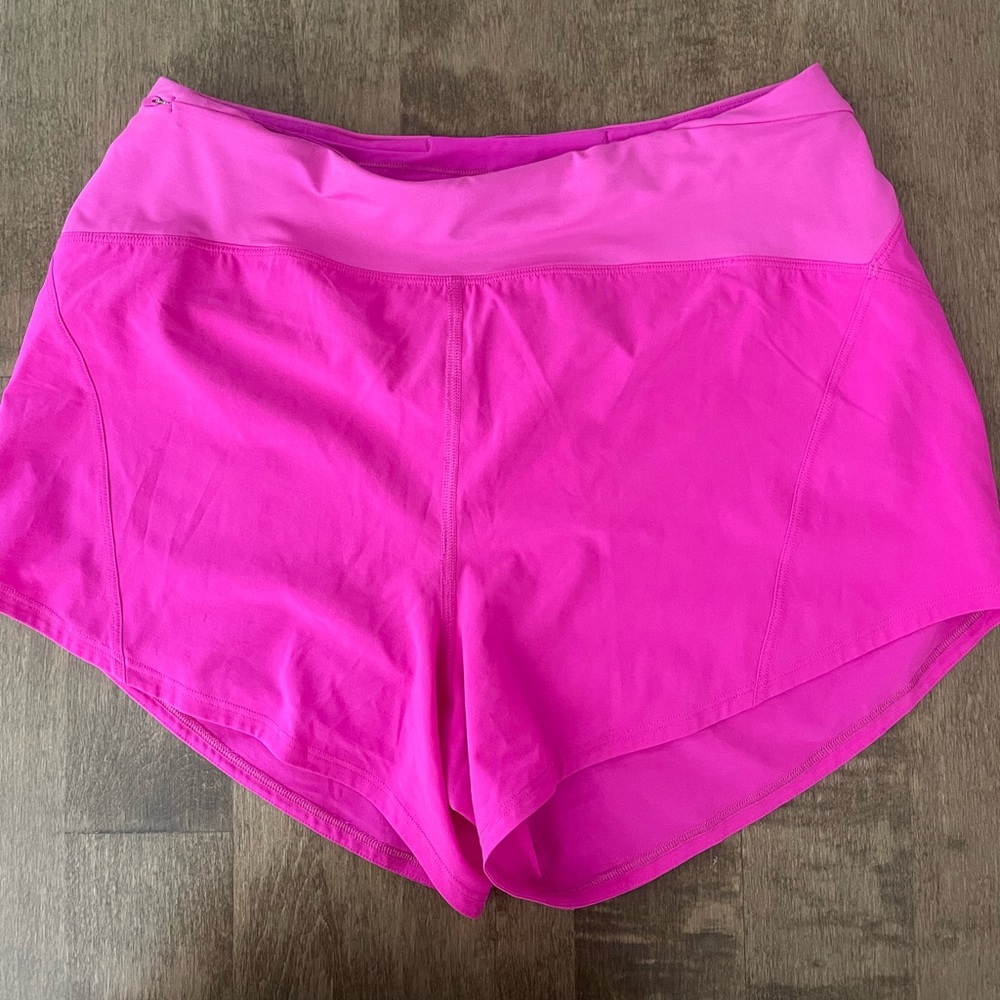 Lululemon pink shorts